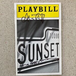 BETTY BUCKLEY Alice Ripley Signed Playbill Sunset Boulevard 1996 Blvd Broadway